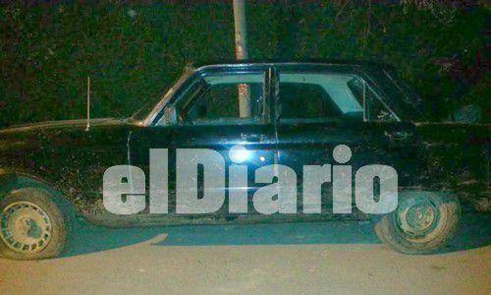 Peleaban dentro de un auto: ten�an cuchillos y machetes