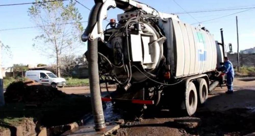 Cloacas: El lunes comienza a trabajar el desobstructor enviado por Provincia