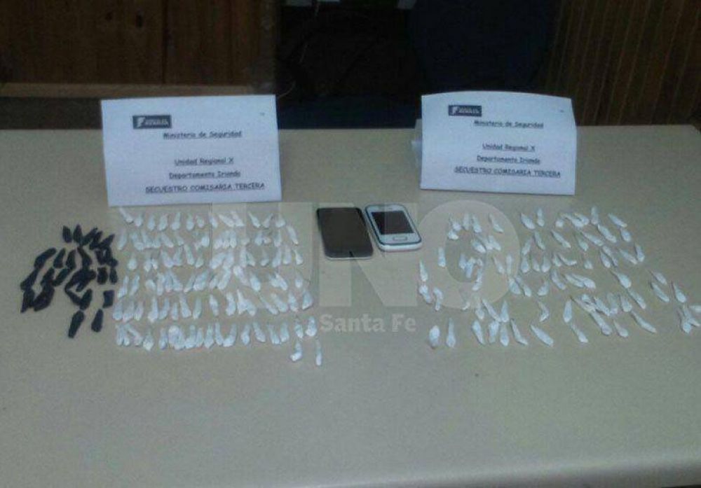 Totoras: secuestraron marihuana y coca�na en un control policial
