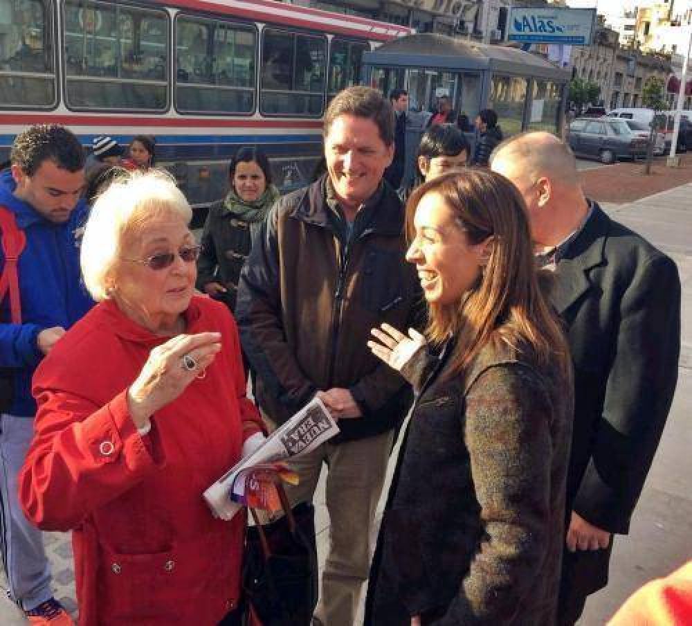 Mar�a Eugenia Vidal estuvo en Tandil y propuso aplicar la Boleta Electr�nica en provincia