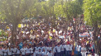 [VIDEO] As� llegaba Francisco a Caacup�