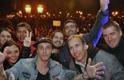 El Polaco hizo vibrar a los vecinos de Benav�dez de la mano Szpolski