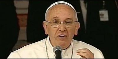 El Papa, en Ba�ado Norte: 