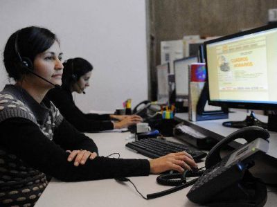 Las consultas al servicio 147 ya llegan a las 120 mil llamadas al mes