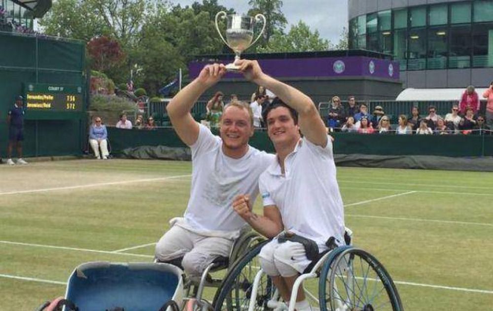 Por primera vez, un cordob�s es campe�n en Wimbledon