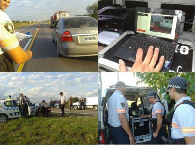La Caminera intensifica controles en Villa �ngela: �Muchos infractores fueron captados por el cinem�metro a extrema velocidad�