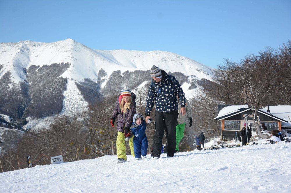 Nieve y d�as fr�os para Villa la Angostura