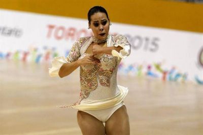 El pat�n art�stico le dio el primer oro a la Argentina en los Juegos Panamericanos