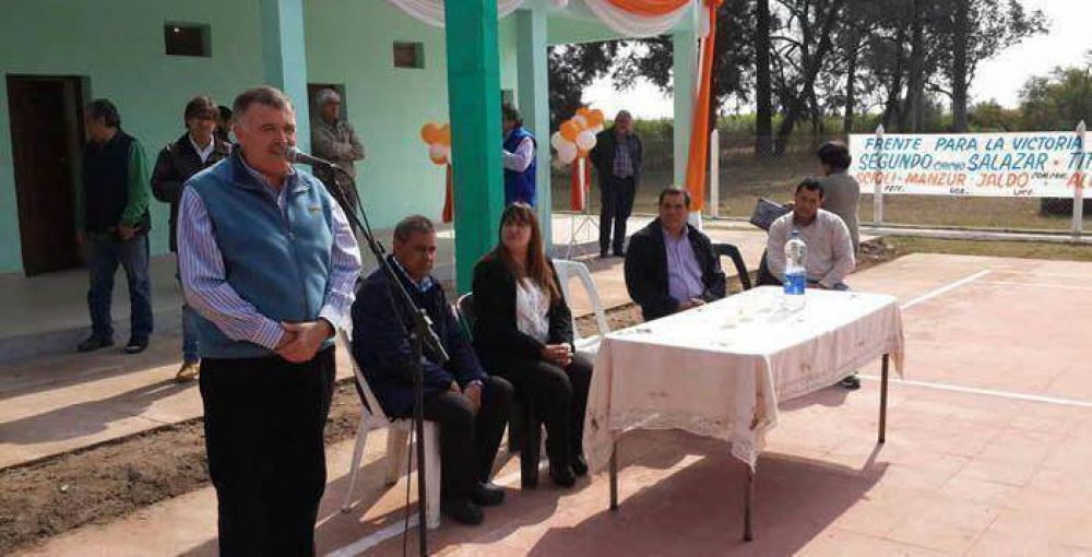 Jaldo inaugur� el complejo Campo Volante
