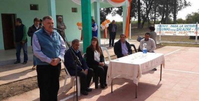 Jaldo inaugur� el complejo Campo Volante