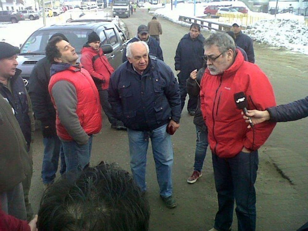  Protesta de camioneros por baches en las calles