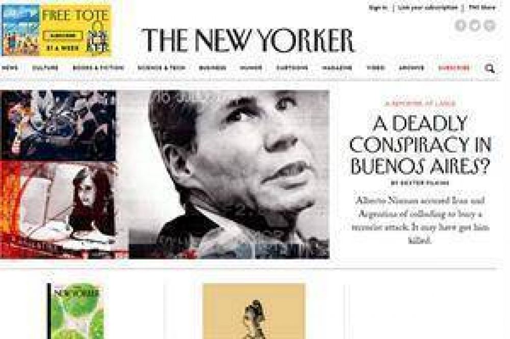 The New Yorker public� el art�culo sobre la muerte de Nisman que anticip� Cristina Kirchner