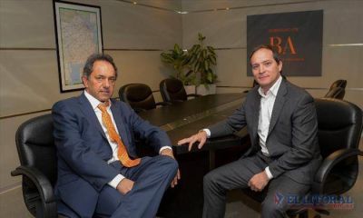 Llega hoy Carri�, de la Sota, el 28 Scioli, vuelve Sanz y apuran gestiones por Macri