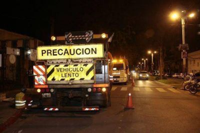 El Municipio capitalino inici� los trabajos para delimitar el carril preferencial en la zona del Puerto