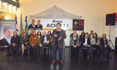Diego Achilli present� su lista