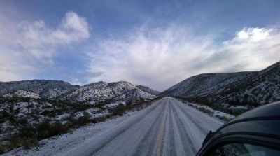 Vialidad pide m�s precauci�n por hielo y nieve en la ruta