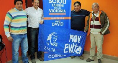 El Movimiento Evita se suma a la campa�a por el triunfo del Frente para la Victoria 