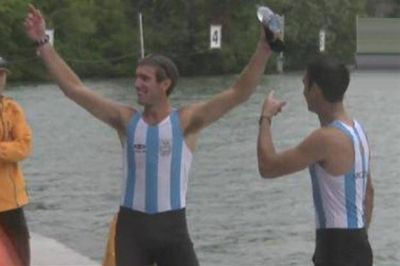 Remo y canotaje sumaron dos medallas de oro para la delegaci�n argentina en Toronto