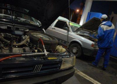 Las estaciones de servicio volvieron a vender GNC
