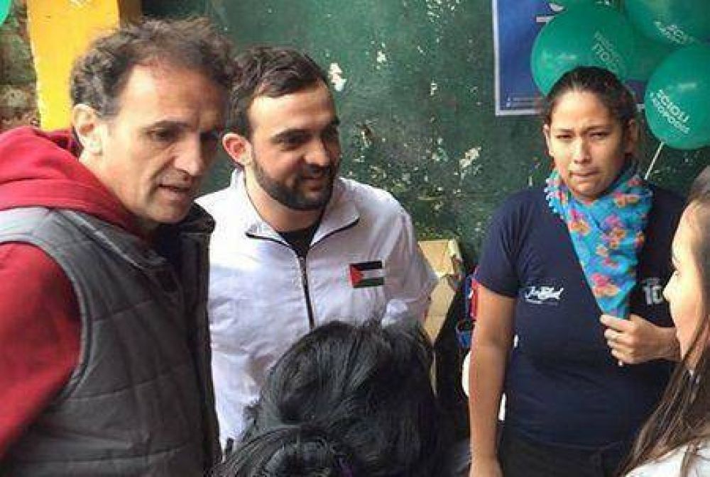 Grosso, junto a Katopodis: 