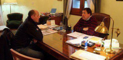 Weretilneck recibi� al Intendente electo de Jacobacci