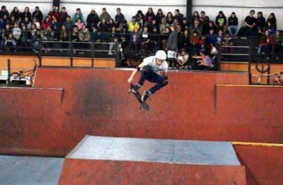 Un gran festejo en el skatepark