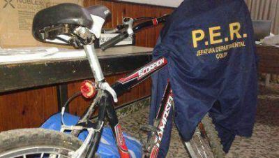 Le robaron la bicicleta y la vend�an en Internet