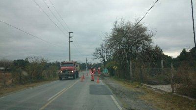 Piden precauci�n por tareas de bacheo sobre ruta nacional N� 51