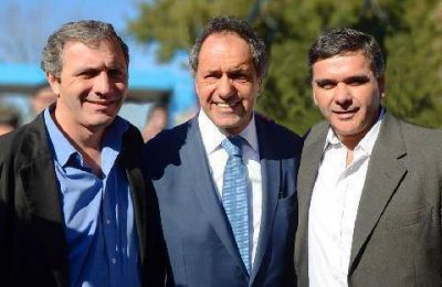 Daniel Scioli manifest� su apoyo a Ariel Notta