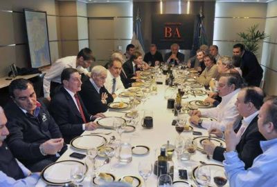 Scioli se junto con miembros de la CGT