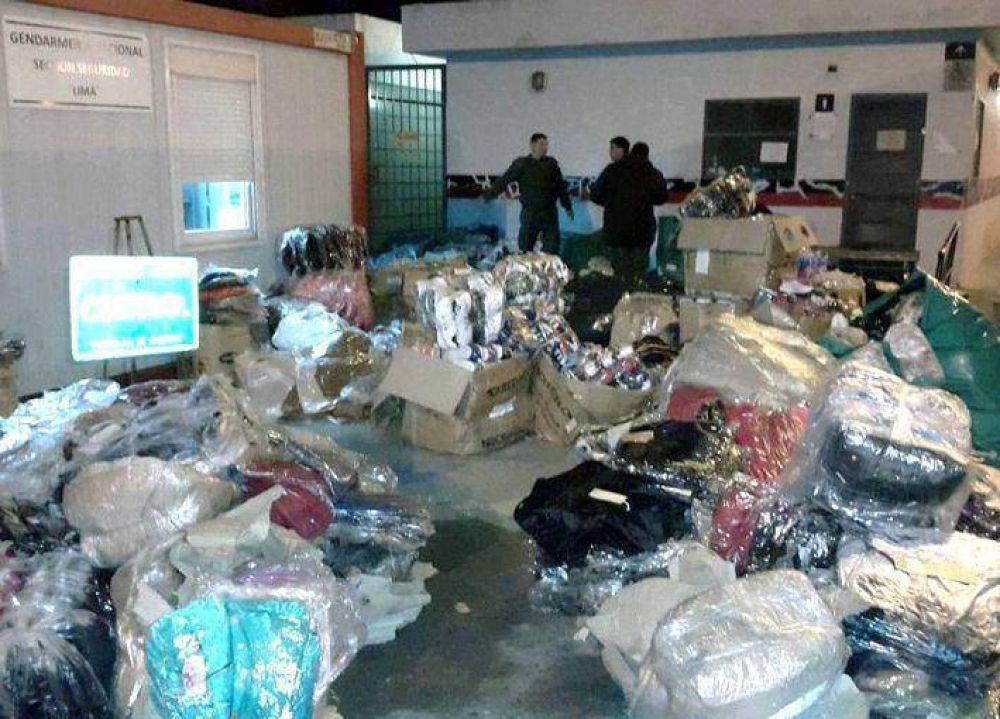 GENDARMER�A: SECUESTRAN MERCADER�A DE CONTRABANDO POR 1,5 MILLONES