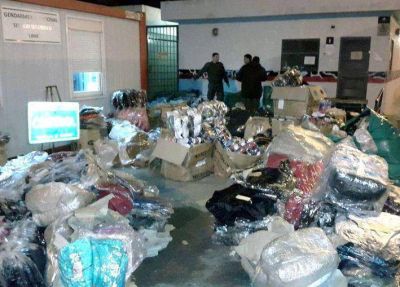 GENDARMER�A: SECUESTRAN MERCADER�A DE CONTRABANDO POR 1,5 MILLONES