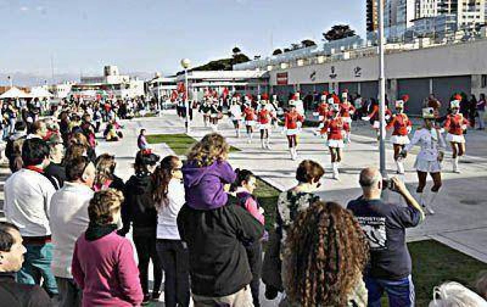 Recreaciones en Playa Grande durante vacaciones de invierno