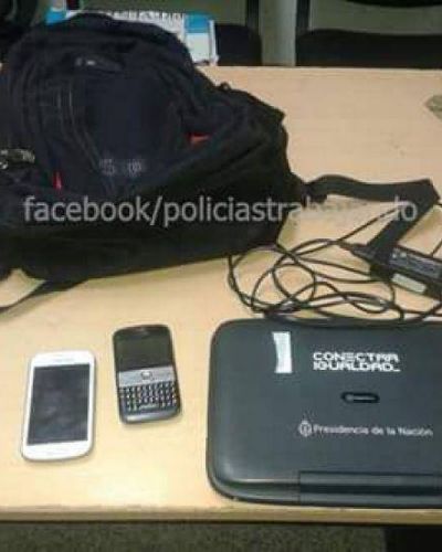 Recuperaron la mochila con las pertenencias de Franco e iniciar�n investigaci�n interna en la Comisar�a 19