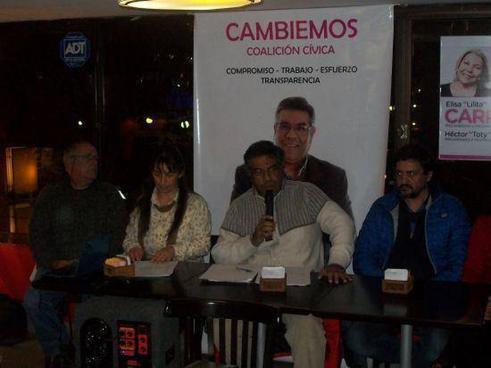 Frente Cambiemos: Sal Trejo present en forma oficial su lista