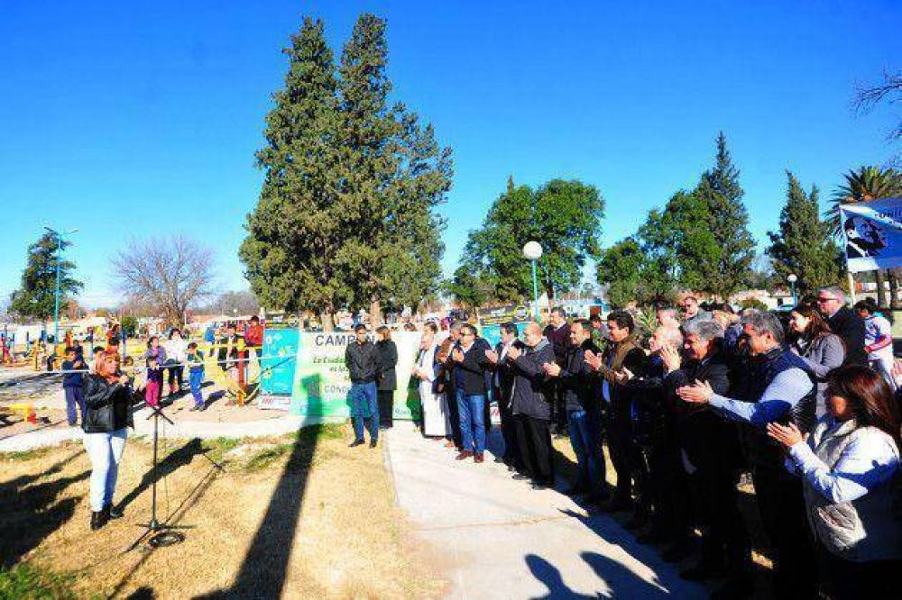 Villa Mercedes sum� su cuarta plaza saludable