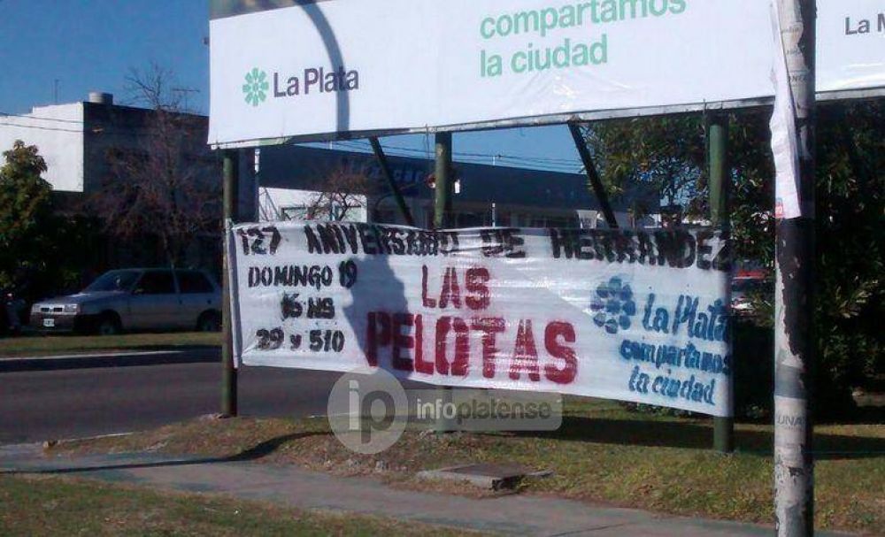 Bruera contrat� a �Las Pelotas� con la ilusi�n de calmar las cr�ticas vecinales en Hern�ndez