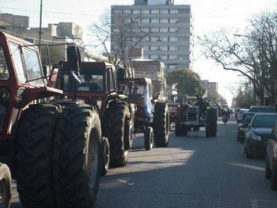 El campo se hizo sentir en la ciudad con un 