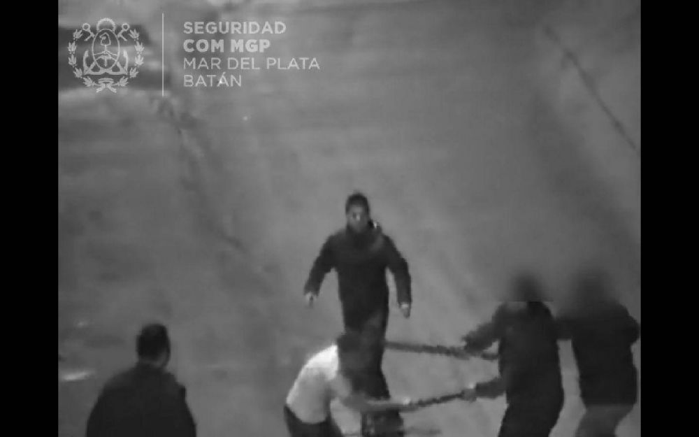 Las c�maras del Centro de Monitoreo registraron un intento de homicidio