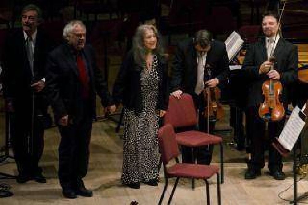 Hist�rico y emotivo concierto de Martha Argerich en el Centro Cultural Kirchner
