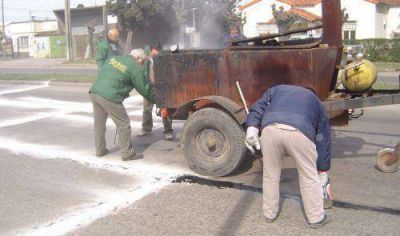 Mejora de calles y desag�es