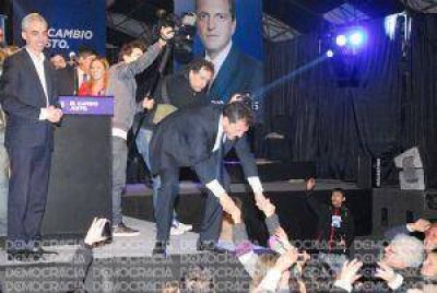Massa sugiri� en Jun�n que si Scioli es presidente se duplicar�n los muertos