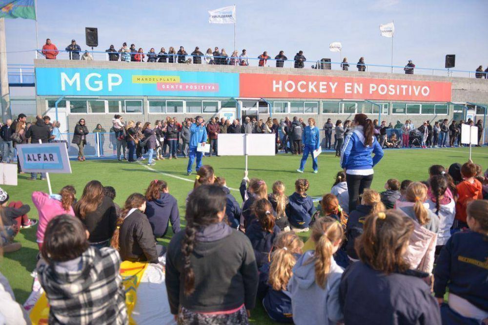 Se inaugur� el Centro Municipal de Hockey