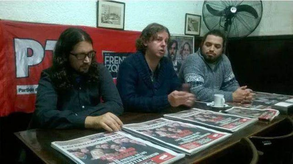 Christian Castillo visit Necochea y apoy a los candidatos locales del Frente de Izquierda  
