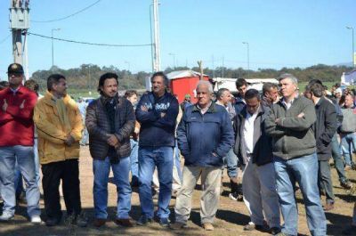 Gustavo S�enz con el campo: �El futuro de la Argentina est� en el trabajo y la producci�n�