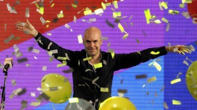 Rodr�guez Larreta es el nuevo jefe de Gobierno porte�o