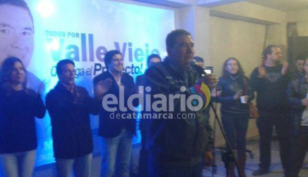 �Me siento muy capacitado para llevar a Valle Viejo hacia el futuro�