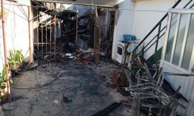 Marcos Ju�rez: por tr�gico incendio en un geri�trico fallecieron dos abuelos