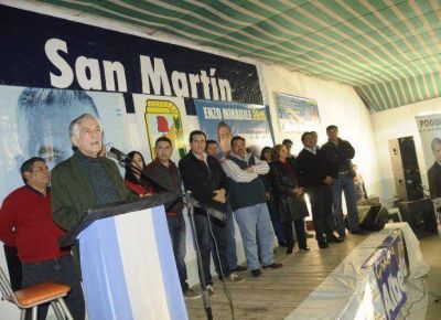 Alberto Rodr�guez Sa� proyect� diques y m�s trabajo para todo San Mart�n