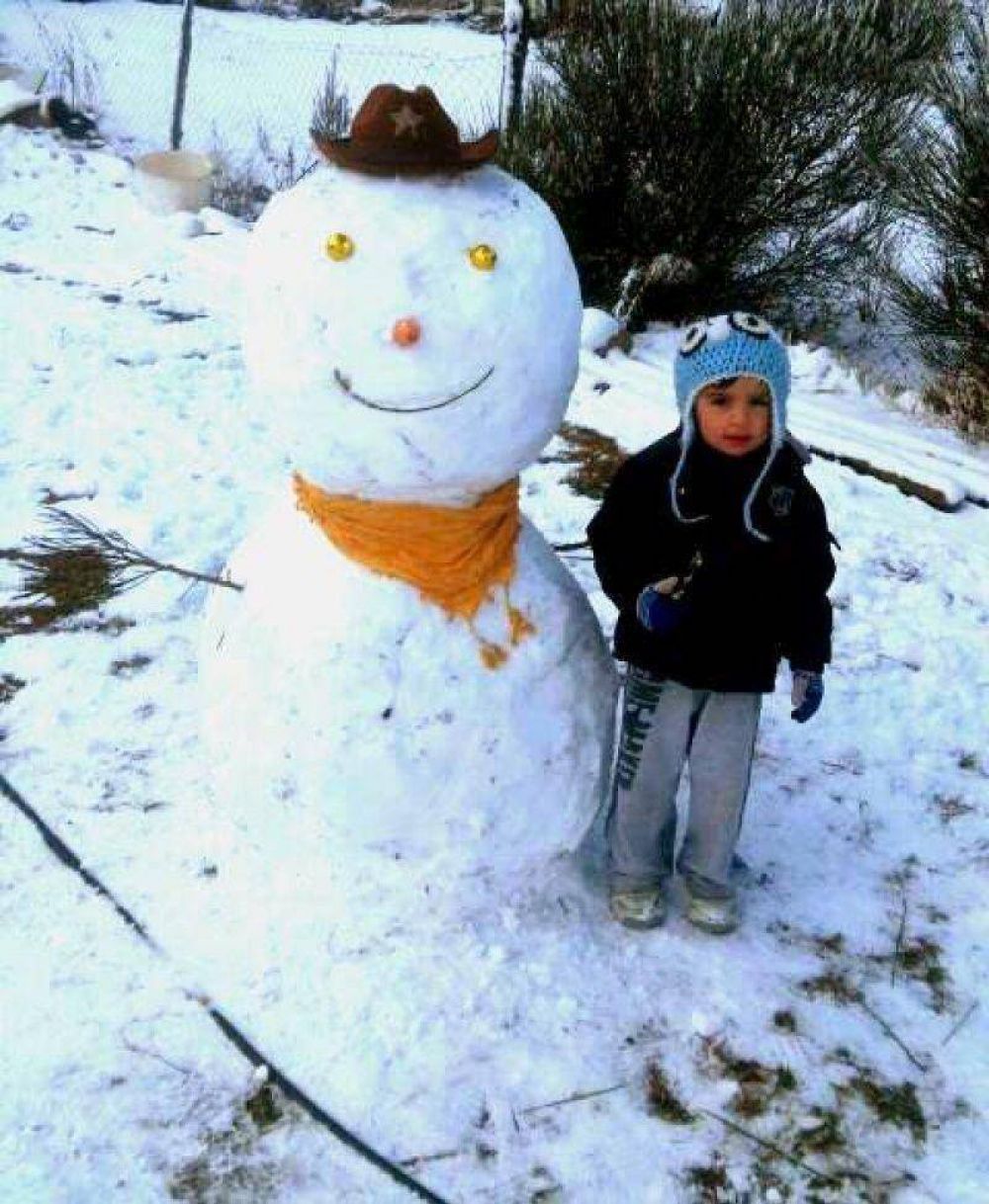 En el barrio Malvinas: premiar�n al mu�eco de nieve con m�s votos